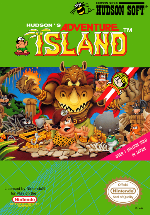 Adventure Island (USA) box art